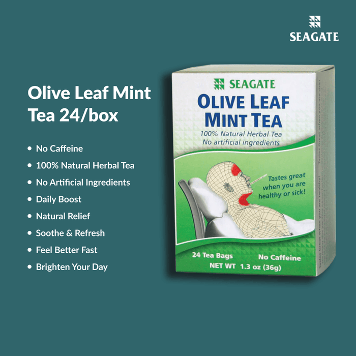 Olive Leaf Mint Tea 24/box